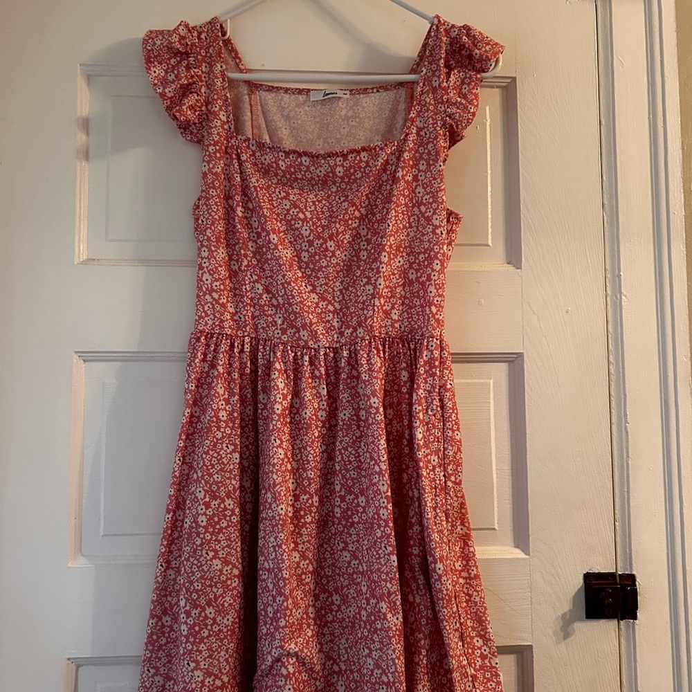 Women’s Floral Pink Dress